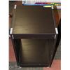 Image 1 : COMPUTER PRINTER TABLE - DARK BROWN