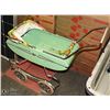 Image 1 : 1950S CHILDRENS DOLL BUGGY GREEN