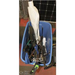 TOTE OF MISC - TOSHIBA  MONITOR AND MORE