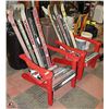 Image 1 : 2 SKI STYLE ADIRONDACK CHAIRS (RED)