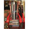 Image 2 : 2 SKI STYLE ADIRONDACK CHAIRS (RED)