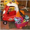 Image 1 : LITTLE TIKES FIRE RESCUE CAR PLUS ASS'T TOYS,