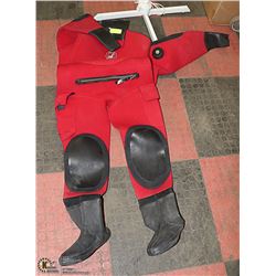 BROOKS SEAL SUIT - DRY SCUBA DIVING SUIT