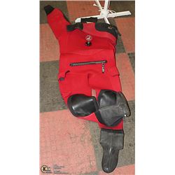 BROOKS SEAL SUIT - DRY SCUBA DIVING SUIT