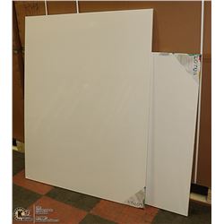 LOT OF 2 ARTISTIC PAINTING CANVASES 48" X 60"