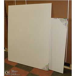LOT OF 2 ARTISTIC PAINTING CANVASES 48" X 60"