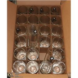CASE OF 24 NEW 20OZ BIG ROCK BEER GLASSES