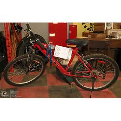 CCM 18 SPEED BICYCLE INCLUDES LOCK WITH CODE