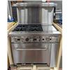 Image 3 : NEW ICB COMMERCIAL RANGE W/ 4 BURNER HOT PLATE &