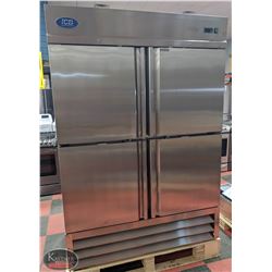 NEW ICB STAINLESS STEEL 2-DOOR SPLIT COOLER