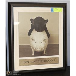 16 X 19 LOVE DOG DAY AFTERNOON FRAMED PIC