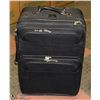 Image 1 : LARGE BLACK ELEGANCE COLLECTION SUITCASE W/