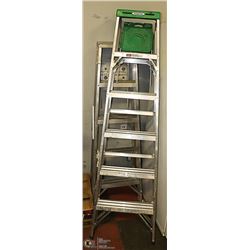 2 ALUMINUM STEP LADDERS