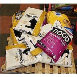 SMALL PALLET OF ASSORTED DOG AND CAT FOOD
