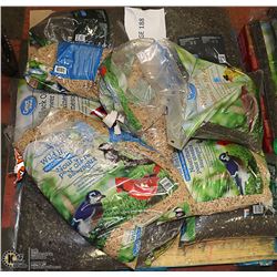SMALL PALLET OF ASSORTED BIRD FOOD/SEED