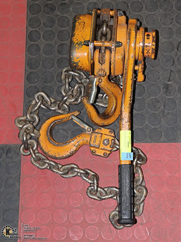KITO 3 TON LEVER CHAIN HOIST