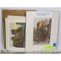 40 LONDON AND AREA SCENES FROM EARLY 20TH CENTURY.