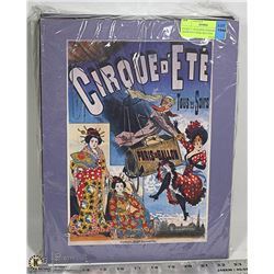 8 EARLY AVIATION POSTER REPRODUCTION, MATTED