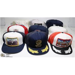 BOX OF 9 NEW BALL CAPS INCL. CN RAIL