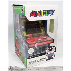 MY ARCADE MAPPY RETRO ARCADE MICRO PLAYER