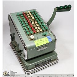 ANTIQUE PAYMASTER CHEQUE WRITER