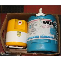 PAIR OF CAMPING WATER CISTERNS