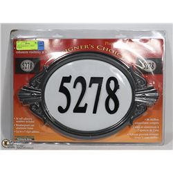 NEW ENVIROMATE ADDRESS PLAQUE