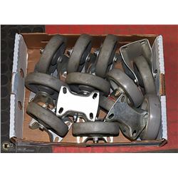 BOX OF 12 CASTORS
