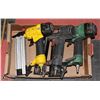 Image 1 : 3 AIR NAILERS / STAPLERS