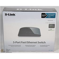 D-LINK 5PORT FAST ETHERNET SWITCH