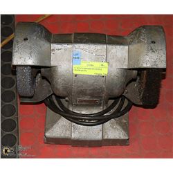 6" BENCH GRINDER WITH WIDE GRIND STONE