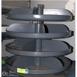 DURHAM ROTABIN - 4 TIER PARTS ORGANIZER