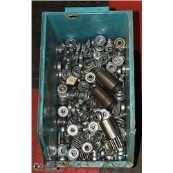 BIN FULL OF BEARINGS