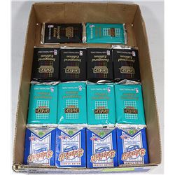 14 PACKS OF VINTAGE BASEBALL AND BASKET BALL