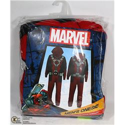 DEADPOOL ONESIE PAJAMAS ADULT LARGE