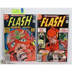 2 THE FLASH COMIC BOOKS FROM 1977 ISSUE #256  AND