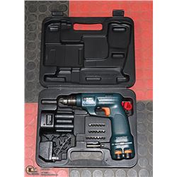BLACK & DECKER DRILL WITH CHARGER & BATTERIES