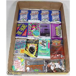 15 MISC UNOPENED TRADING CARDS