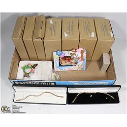 VINTAGE AVON DECOR, 3 HUMMING BIRD MAGNETS