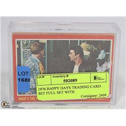1976 HAPPY DAYS TRADING CARD SET FULL SET WITH