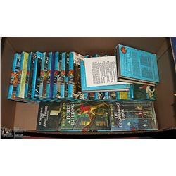 BOX OF ASSORTED HARDY BOYS BOOKS