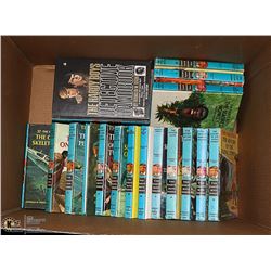 BOX OF ASSORTED HARDY BOYS BOOKS