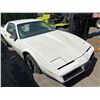 Image 2 : 1983 PONTIAC FIREBIRD TRANSAM, 2DR COUPE, WHITE, VIN # 1G2AW87H0DL219949