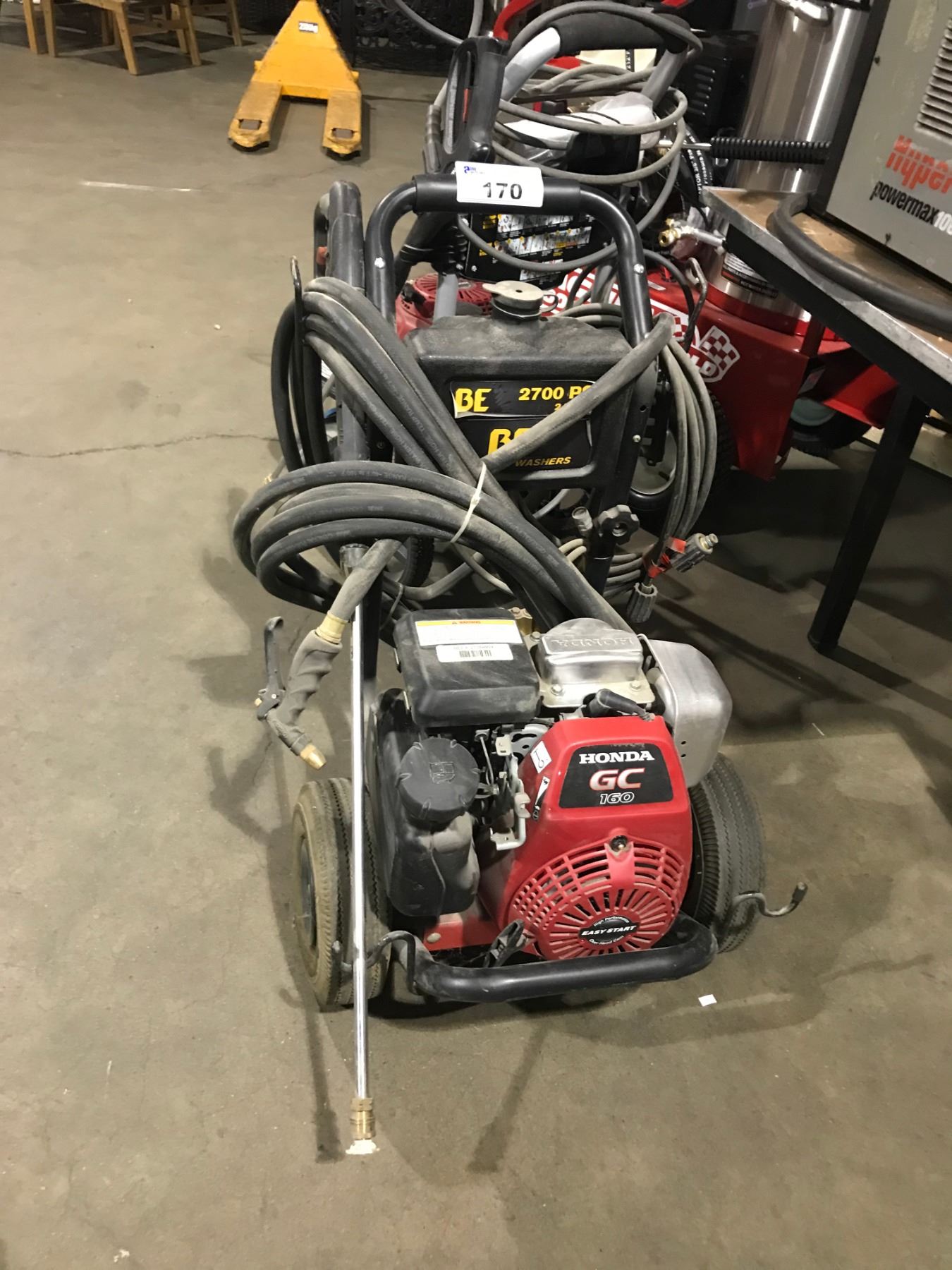 BE / HONDA 2700 PSI MOBILE GAS POWERED PRESSURE WASHER Able Auctions BE / HONDA 2700 PSI MOBILE GAS POWERED PRESSURE WASHER Able Auctions