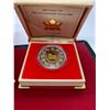 Image 2 : Royal Canadian Mint 2003 Year of the Sheep 34 grams of 9025 Silver Lunar Coin in Beautiful Case and 