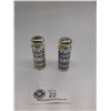 Image 2 : Vintage Birks Nut Dishes & Cobalt Blue Salt and Pepper Shakers