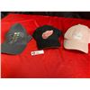 Image 1 : 3 NHL Hats Ducks, Red Wings, Canucks