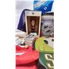 Image 2 : Shelf Lot of Sports Memorabilia Autographs Magazines etc
