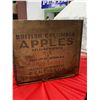 Image 2 : A Nice Vintage BC Wooden Apple Crate with Old Bottles