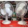 Image 1 : Lot of 2 Table Fans in good Working Condition